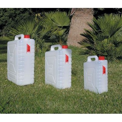 Bidone ptl per alimenti eurotanica, colore bianco, lt. 25