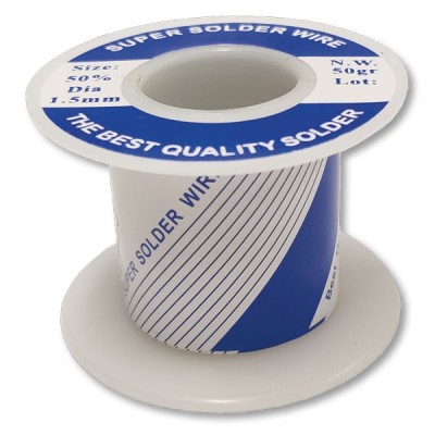 Stagno filo soltin 50% 1,5mm 50gr