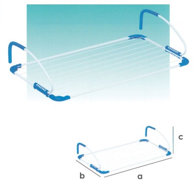 Stendi balcone brezza cm.107x56x30