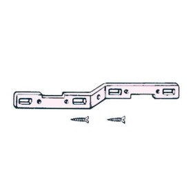 Asta metallo x carrello sormonto ab1011. accessori per binari abtrend