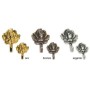 Gancio per quadri flower rose medio colore: oro