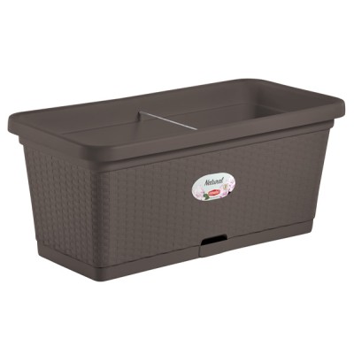 Fioriera natural cm.80 moka