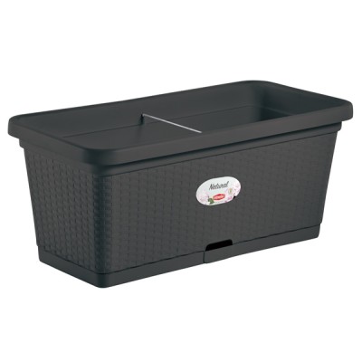 Fioriera natural cm.80 antracite