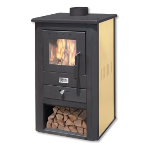 Stufa a legna pallade 10,7kw avorio