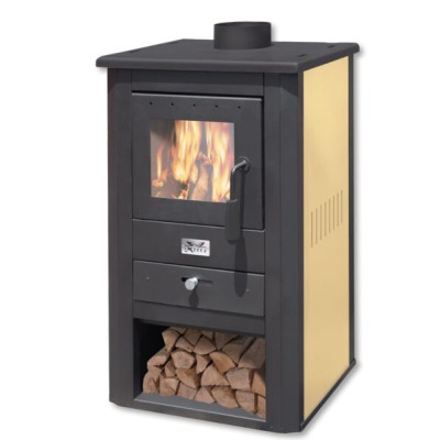 Stufa a legna pallade 10,7kw avorio