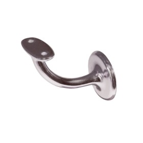 Supporto zama x corrimano legno nichel satinato
