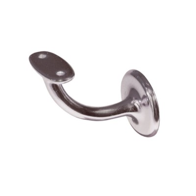 Supporto zama x corrimano legno nichel satinato