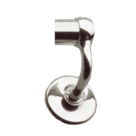 Supporto + ranella d.32 cromo