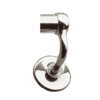 Supporto + ranella d.32 cromo