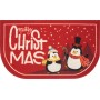 Tappeto christmas style mezza luna 40x70
