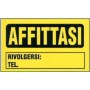 Targa 20x30 affittasi (pezzi 10)