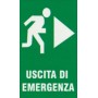 Targa 20x30 uscita emergenza(pezzi 10)