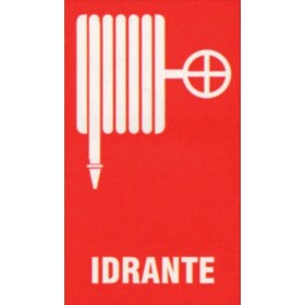 Targa 20x30 idrante (pezzi 10)