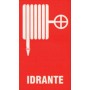 Targa 20x30 idrante (pezzi 10)