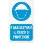 Targa 20x30 usare casco protezione (pezzi 10)