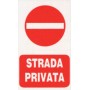 Targa 20x30 strada privata (pezzi 10)