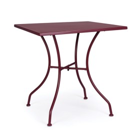 Tavolo kelsie 70 x 70 x 71h colore: bordeaux