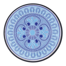 Tavolo mosaico bisanzio tondo cm. Ø60 x 75h, ferro / ceramica