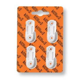 Reggitubo per armadi ferro zincato blister 4 pezzi