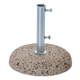 Base per ombrelloni a palo in cemento/ghiaia 35kg per pali Ø 38/48 mm