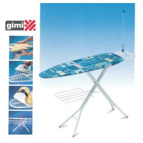 Tavolo stiro prestige 122x38x90 profilo tondo