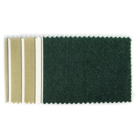Tenda sole a bracci, barra quadra, 4x2,5 colore beige/verde