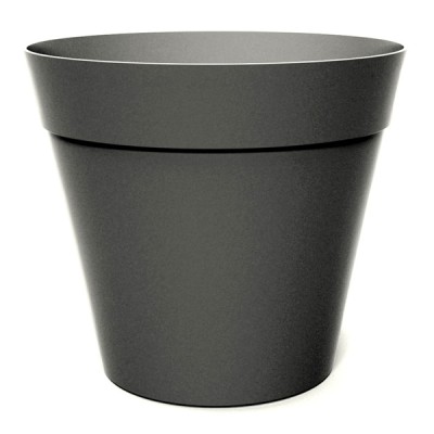 Vaso conico chicago d.30 antracite smoke