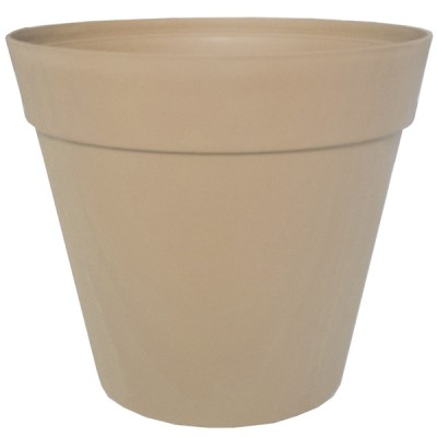 Vaso conico chicago d.35 tortora