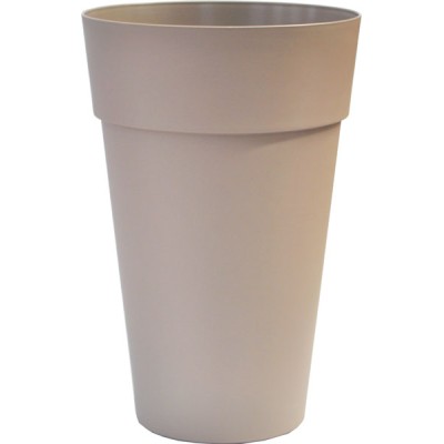 Vaso conico alto icfal 40 tortora