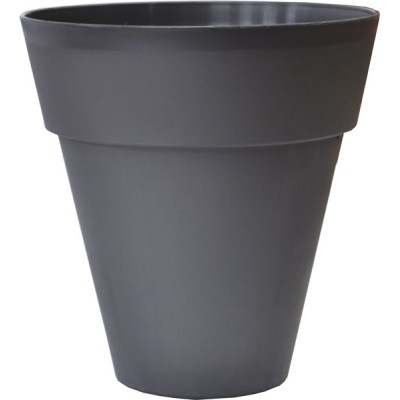 Vaso conico basso icfab 55 antracite smoke