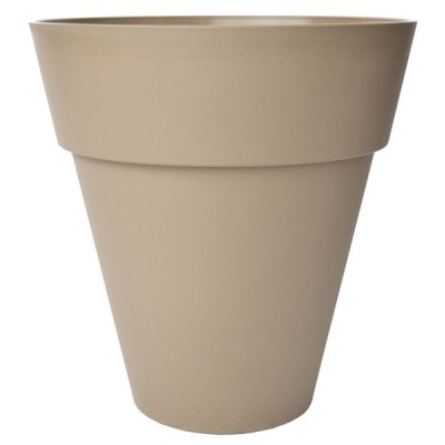 Vaso conico basso icfab 55 tortora