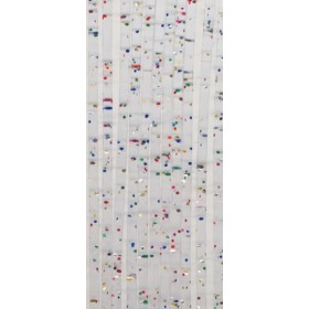 Tenda pvc articolo 104 glitter multicolore