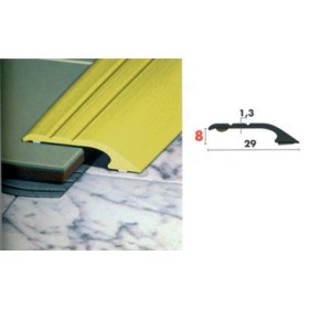 Terminale alluminio adesivo piedal cm.270 oro