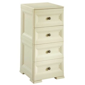 Cassettiera 4 cassetti tontarelli 40x43x85,5 angora