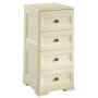 Cassettiera 4 cassetti tontarelli 40x43x85,5 angora