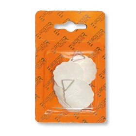 Attaccaglie tela adesiva gommata blister 10 pezzi