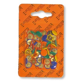 Puntine da disegno colori assortiti in blister da 50 pezzi