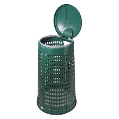 Trespolo tata con coperchio verde 38/50x80h