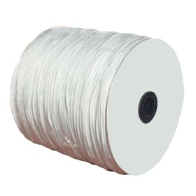 Treccia nylon bianca mm.14