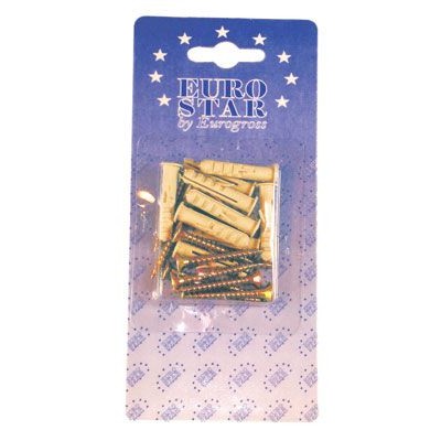 Viti e tasselli, diametro mm 8 in blister da 8 pezzi