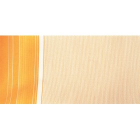 Tenda sole caduta con movimento 2,5x2,5 giallo/bianco