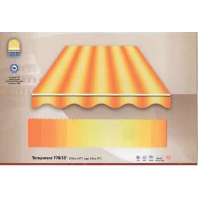 Tenda sole a caduta con braccetti 300x260 770/55