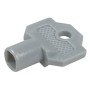 Chiave plastica per tavellino foro quadrato