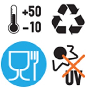 Tubo spiralato per alimenti d.60