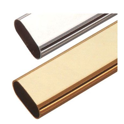 Tubo cromato mm.30x15 h.mt.3,00