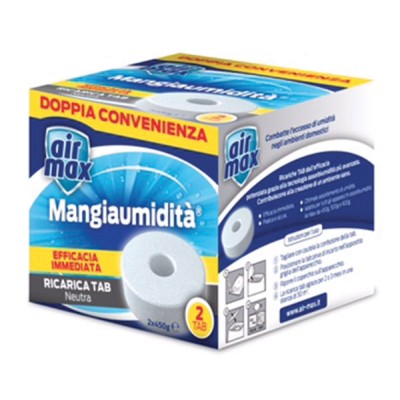 Airmax ricarica tab.2x450gr neutra