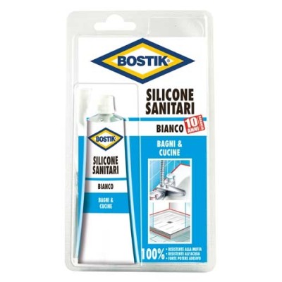 Bostik un.silicone ml.60 bia d2477