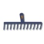 Rastrello giardino solito in ferro 16 denti blu angelo b.