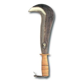 Roncola solita cm.28 manico cuoio angelo b.