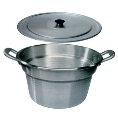 Pentola alluminio caldaia cm.80 lt.160